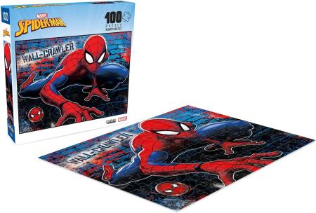 Buffalo Games Jigsaw Puzzle Marvel Wall Crawler 100 Piece