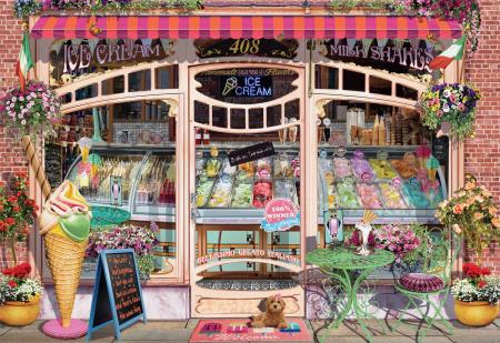 Ceaco – Ice Cream Shop Window – 2000 Piece Jigsaw Puzzle