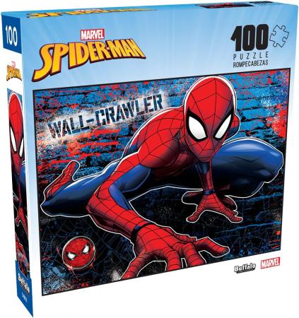 Buffalo Games Jigsaw Puzzle Marvel Wall Crawler 100 Piece