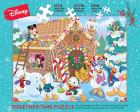 Ceaco - Disney - Together Time Collection - Holiday - Mickey's Gingerbread House (3) Piece Size - Standard M Size Extra Large 400 Piece Jigsaw Puzzle