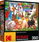 Kodak Premium Jigsaw Puzzle 350 Piece Picnic Puppies